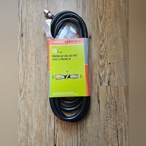 Universal Char-Broil Propane Hose 10 Feet 6956 Natural Gas Extension 3/8" SAE